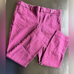 Vibrant Magenta Sloan pants from Banana Republic size 8